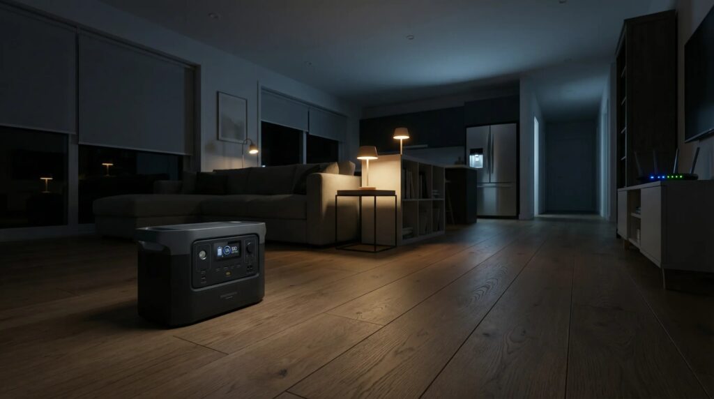 home power outage watts backup power system